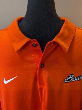 NIKE Dri-FIT Oregon State BEAVERS NCAA Performance Polo Shirt - Men's XXL